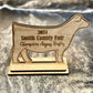 Livestock Show Award, Stand Up Engraved Sign