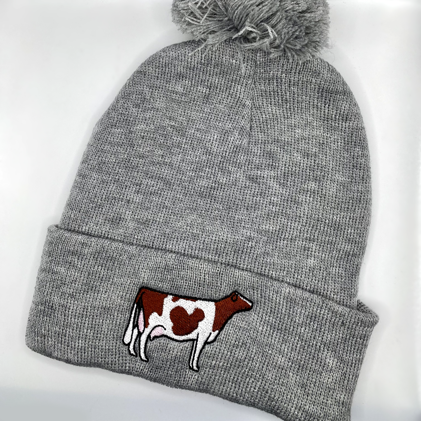 Holstein Beanie (PomPom Optional)