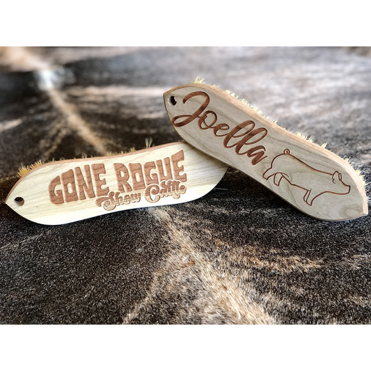 Custom Livestock Ribbon Holder – Gone Rogue Embroidery
