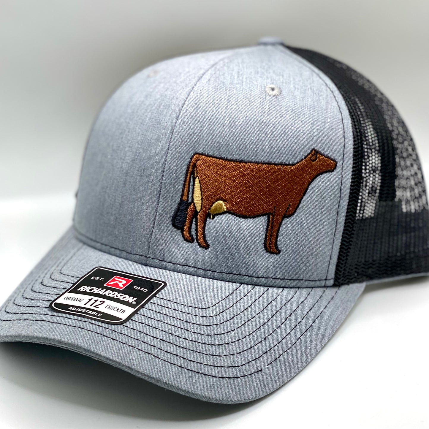 Jersey Cattle Embroidered Hat