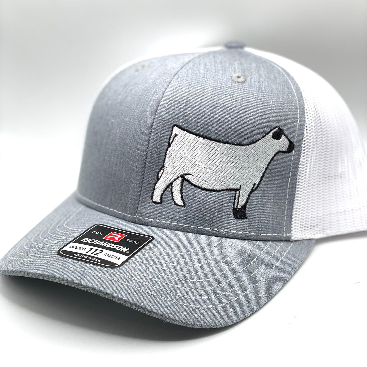 White Park Cattle Embroidered Hat