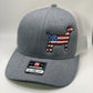 Custom embroidered American flag show goat hat