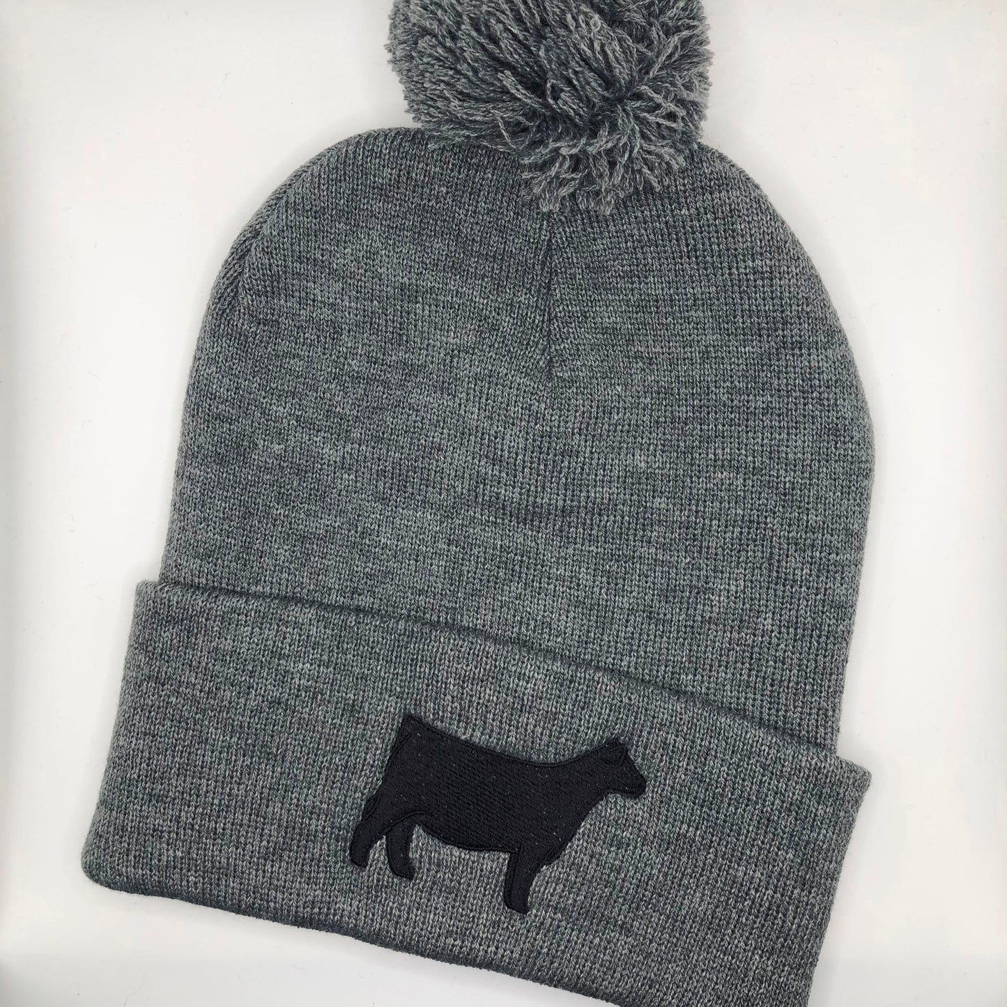 Angus Beanie (PomPom Optional) Gone Rogue Embroidery 