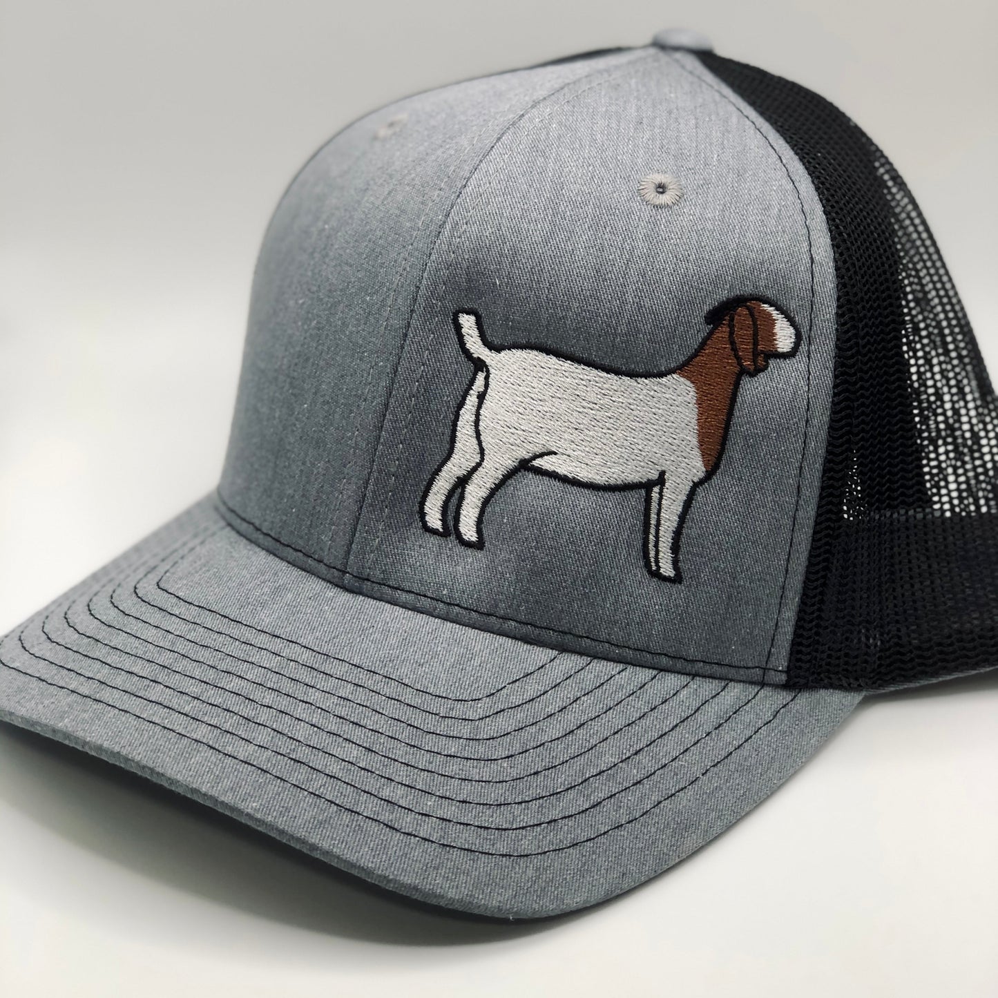 Check out new work on my @Behance profile: Goat Tape Embroidery logo for  Cap.