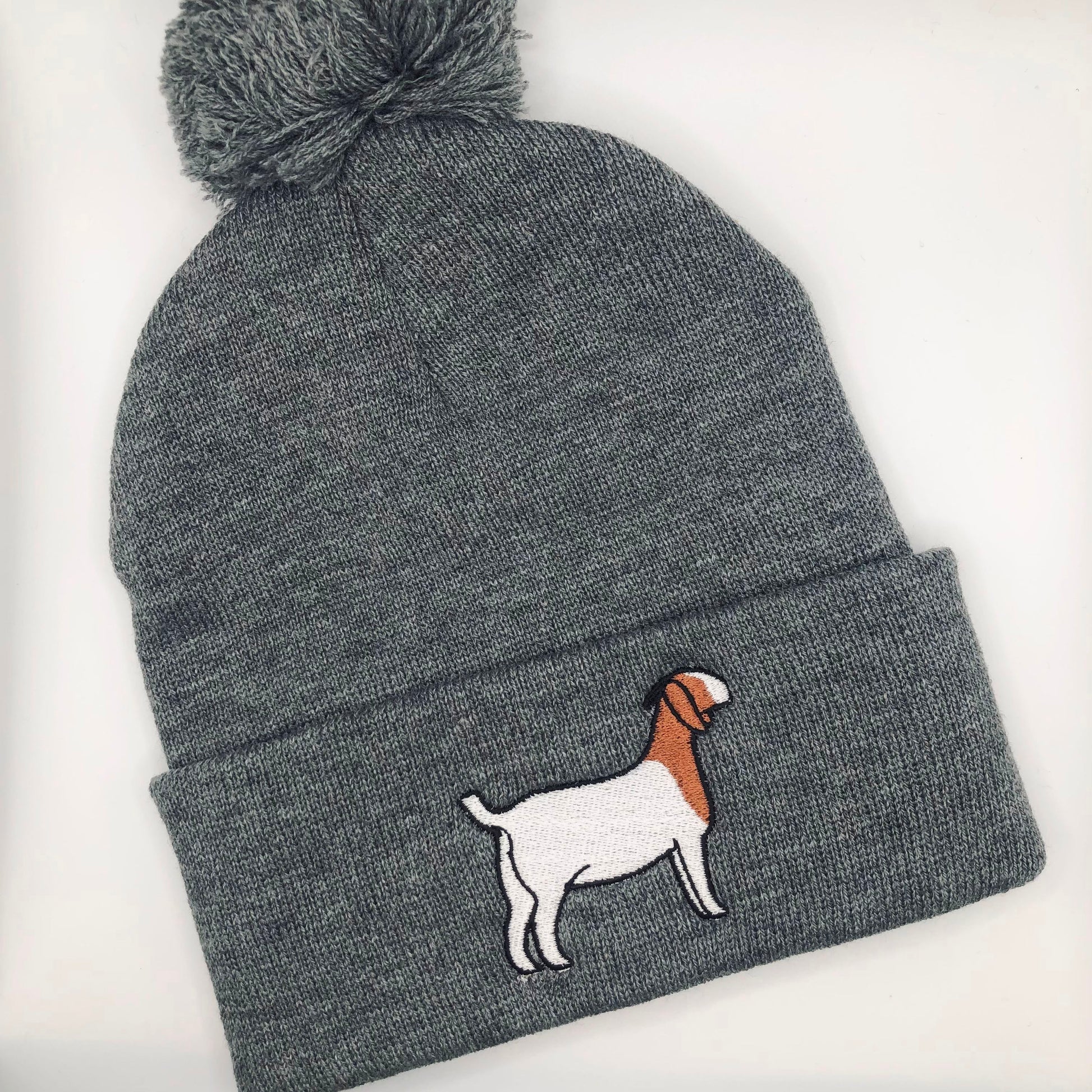 show goat beanie hat