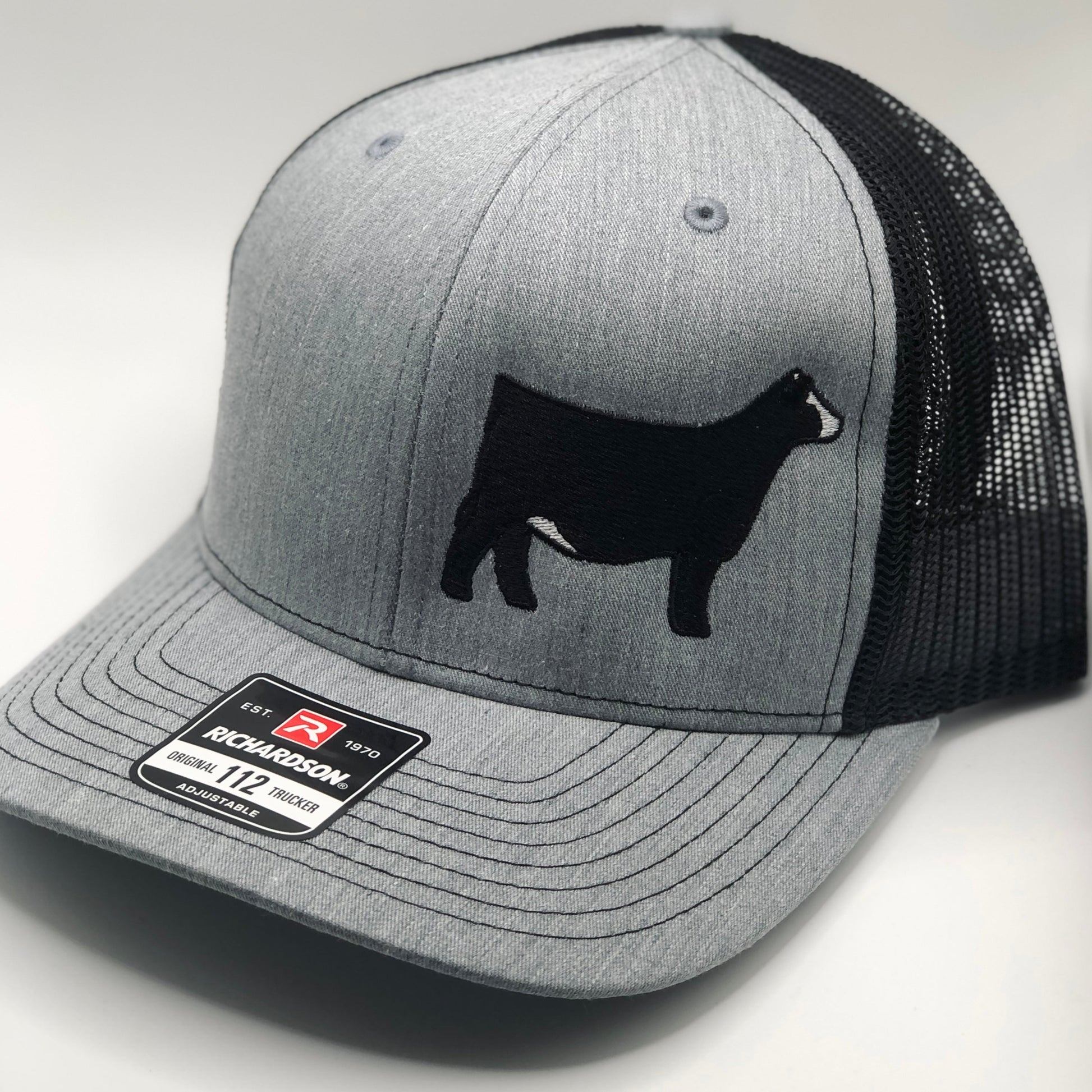 Simmental show cattle embroidered livestock hat