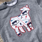 YOUTH Show Steer Show Supplies Embroidered Crewneck